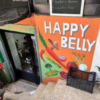 Outside   at Happy Belly / Eat Smart in Tirana
