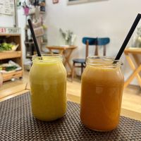 Fresh juices   at Happy Belly / Eat Smart in Tirana