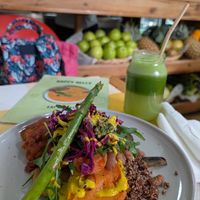 Lunch (medium) at Happy Belly / Eat Smart in Tirana