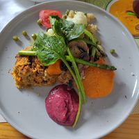 Medium-sized Vegan Lunch at Happy Belly / Eat Smart in Tirana