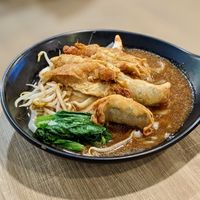 Vegan Version of Ipoh Hor Fun at Greendot 绿一点 - Nex in Northeast Singapore