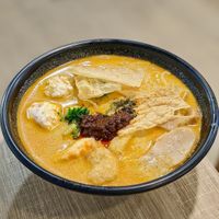 Vegan Laksa at Greendot 绿一点 - Nex in Northeast Singapore