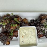 Vegan cauliflower wings at Pure Kitchen - Elgin in Ottawa