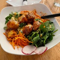 After I toppled the tofu…  at Pure Kitchen - Elgin in Ottawa