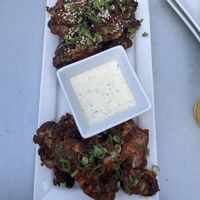 Cauliflower wings with vegan ranch  at Pure Kitchen - Elgin in Ottawa