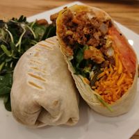 Buffalo wrap at Pure Kitchen - Elgin in Ottawa