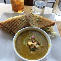 BLT and soup at Pure Kitchen - Elgin in Ottawa
