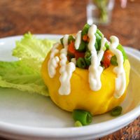 Causa at La Casa de Bea in Cajamarca