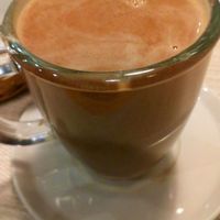 Chocolate caliente at Raw Cafe - La Molina in Lima