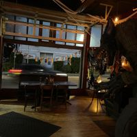 big space at Bare Bones Cafe in Portland