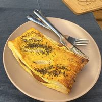 Salami Pastry  at Green Beans in Lisbon