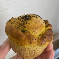 Natas were eaten too quickly but I managed to snap a pic of Alheira empada. Amazingly delicious!!!  at Green Beans in Lisbon