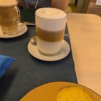 Iced latte at Green Beans in Lisbon