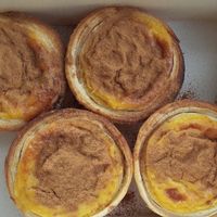 Pasteles de nata at Green Beans in Lisbon