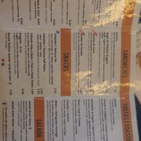 Menu at Green Beans in Lisbon