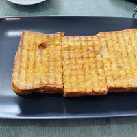 Ham and cheeze toastie 👌  at Green Beans in Lisbon
