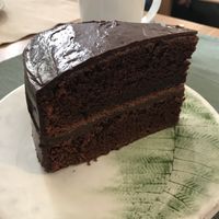 Bolo de chocolate at Green Beans in Lisbon