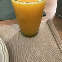 Sumo de laranja at Green Beans in Lisbon