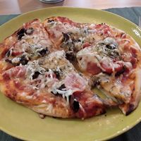 Pizza 😁 at Green Beans in Lisbon