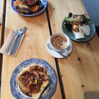 French Toast, Full Scottish, Burrito (all vegan) at Velocity Cafe in Inverness