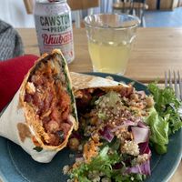 burrito  at Velocity Cafe in Inverness