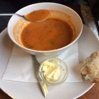 yummy soup at Treasure & Relish in Ripon