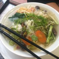 Veg pho with tofu at Bao Anh in Ninh Binh