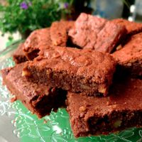 Vegan Brownies at Grüner Gaumen - Pop Up in Bern