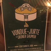 Vondue at Grüner Gaumen - Pop Up in Bern