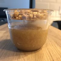 apple pudding at Cojean - CNIT in Puteaux