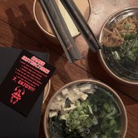 No-meat Ramen & Miso Ramen als Take Away  at Ramen to Biru - Vesterbro in Copenhagen