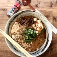 Vegan ramen  at Ramen to Biru - Vesterbro in Copenhagen