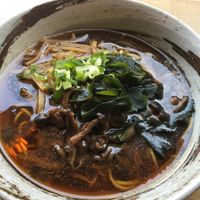 Vegan shoju Ramen at Ramen to Biru - Norrebro in Copenhagen