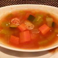 vegetable soup  at Wynn Hotel - Allegro in Las Vegas