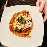 Vegan Chicken Parm at Wynn Hotel - Allegro in Las Vegas