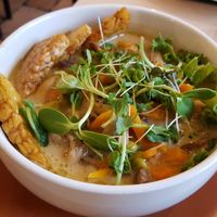 Miso soup at Terapija in Riga