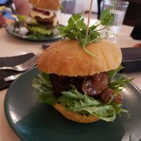 Seiten Burger, good, but also nothing special at Terapija in Riga