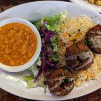 Falafel Rice Plate at Dar Salam - Alberta St in Portland