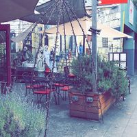 Lovely outdoor seating at Dar Salam - Alberta St in Portland