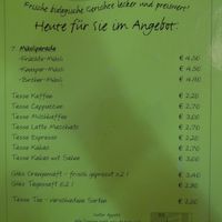 Breakfast menue #Veganuary at Oh! Bio Mio in Trier