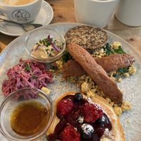 This ultimate breakfast was so delicious!   at Emmi's Kitchen - Glockenbach in Munich