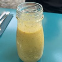 mango tango smoothei  at Emmi's Kitchen - Glockenbach in Munich