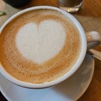 Cappuccino #Veganuary at Emmi's Kitchen - Glockenbach in Munich