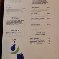 Menu August 2024 at Emmi's Kitchen - Glockenbach in Munich