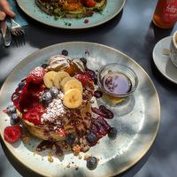 Pancakes on an easy Friday holiday at Emmi's Kitchen - Glockenbach in Munich
