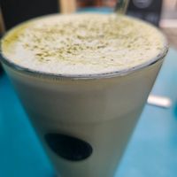 Soja Matcha Latte at Emmi's Kitchen - Glockenbach in Munich