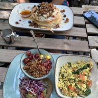 The Emmi & American pancakes  at Emmi's Kitchen - Glockenbach in Munich