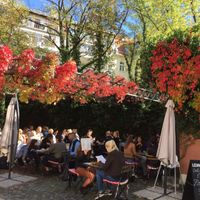 Outside Seating  at Emmi's Kitchen - Glockenbach in Munich