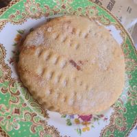 Cherry shortbread. at Scarlett's Vintage Tea Rooms in Knaresborough