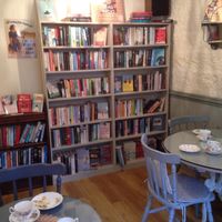 Book Rooom at Scarlett's Vintage Tea Rooms in Knaresborough